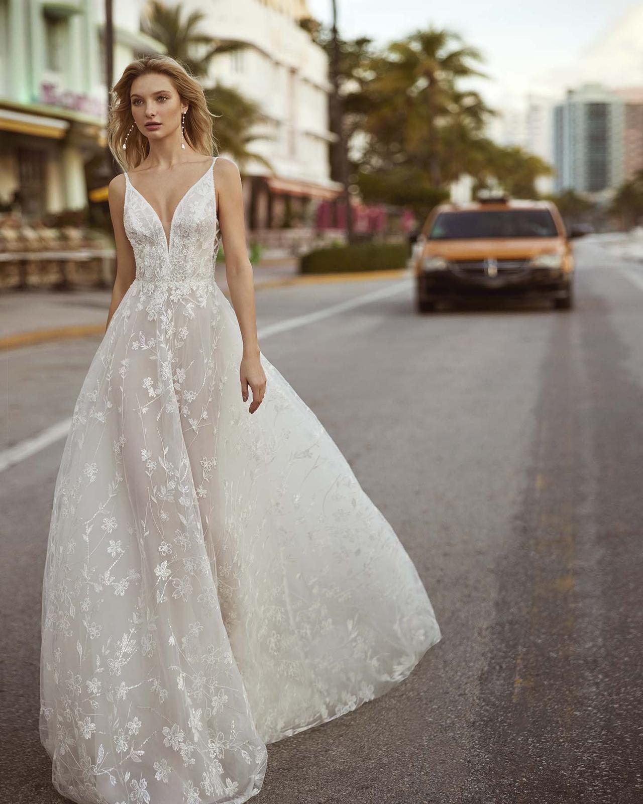 Vestido de casamento de princesa