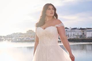 Vestido de noiva plus size