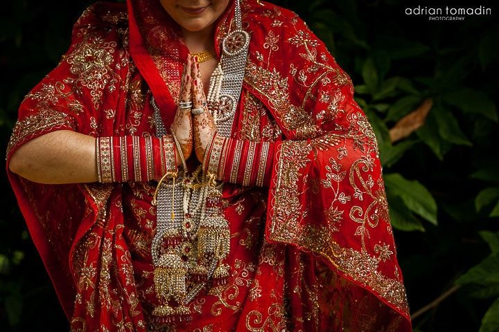 Haripreet e Maria del Mar, um casamento em Singapura