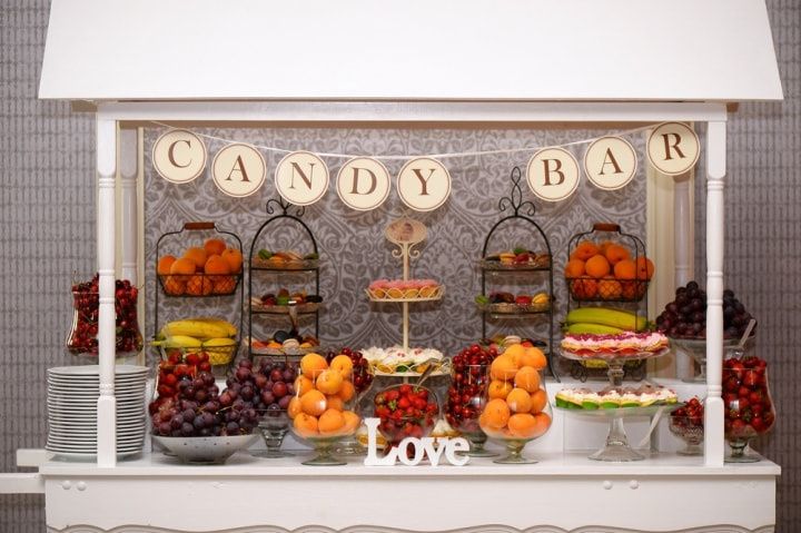 Candy Bar ao estilo Halloween