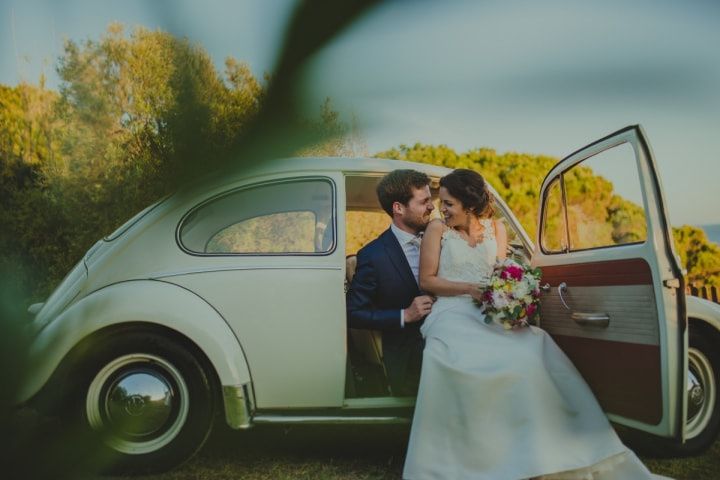 Contratar o carro de casamento 