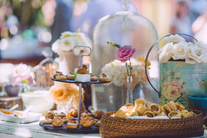 Receitas primaveris para o banquete de casamento
