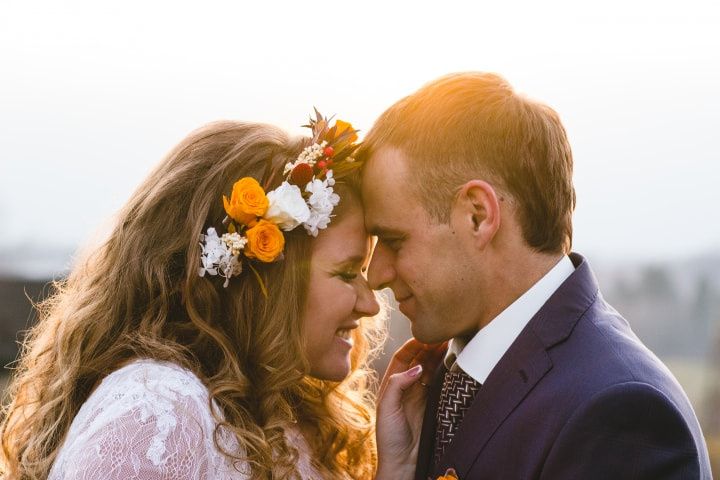 Coroas de flores para as noivas mais românticas