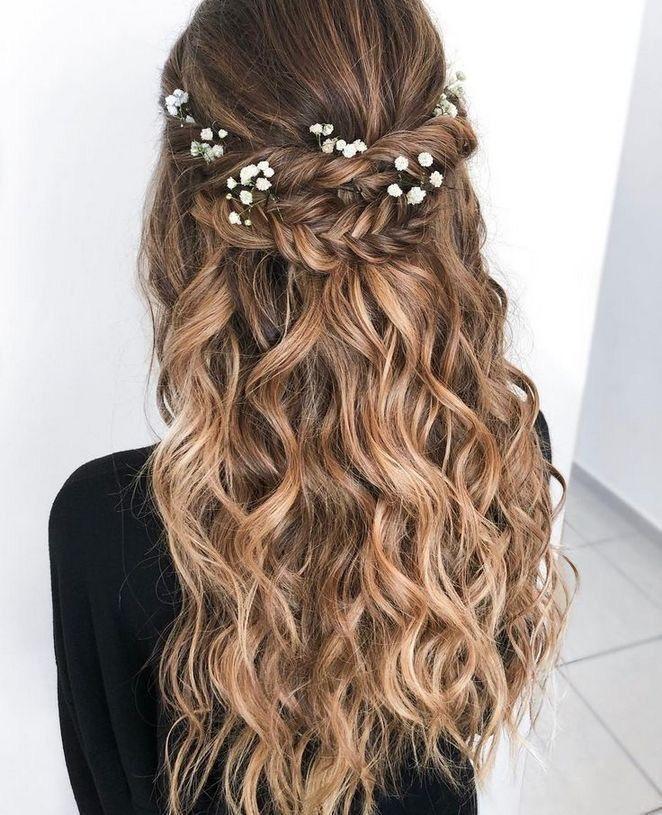 Penteado de noiva com trança