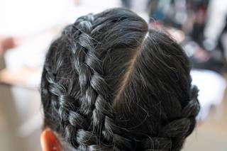 Penteado de noiva com trança