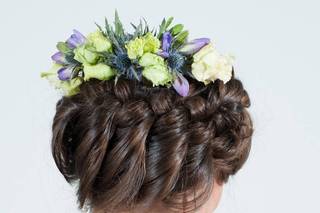 Penteado de noiva com trança