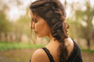 Penteado de noiva com trança