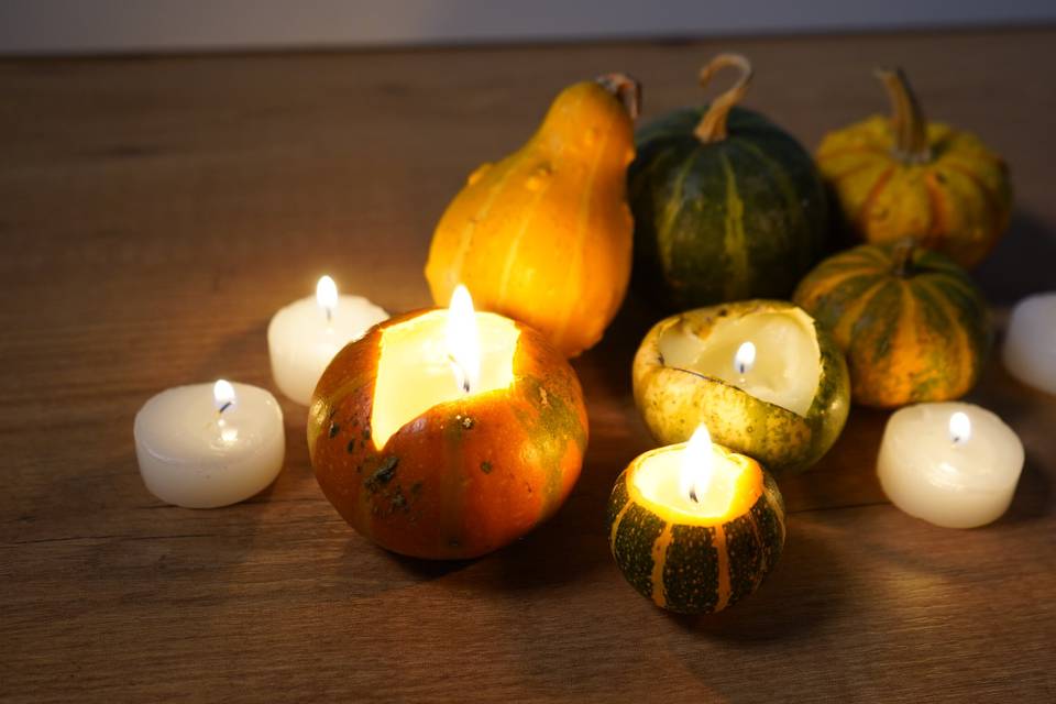 DIY: abóboras com velas para celebrar o Halloween!