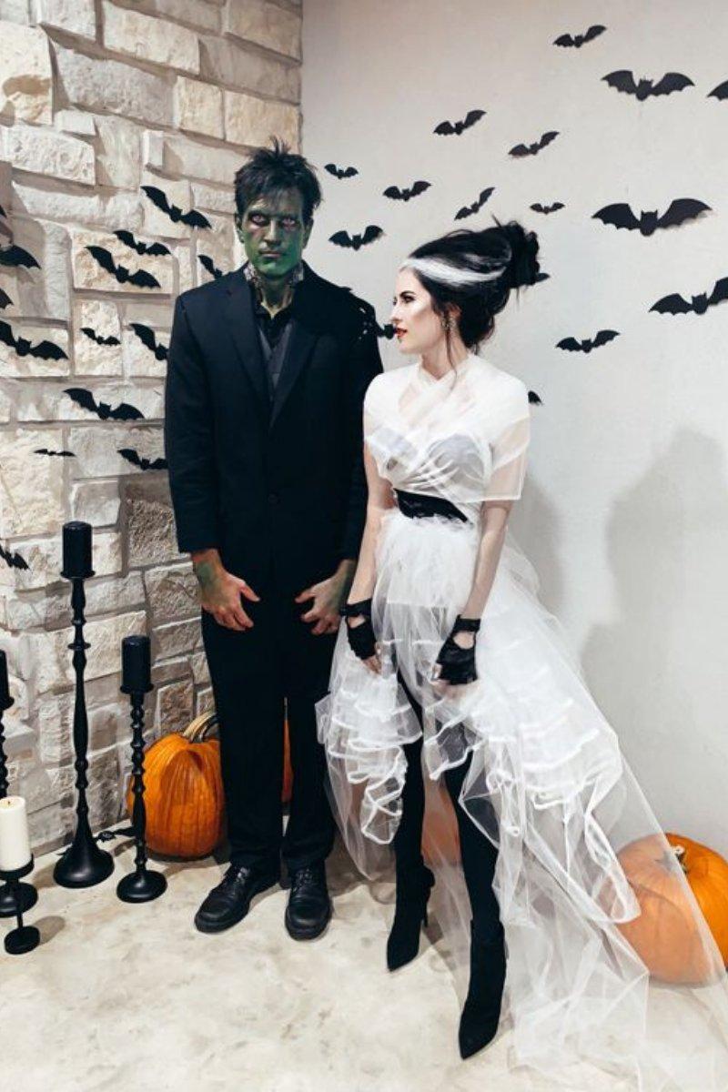 20 ideias criativas de fantasias de casal para celebrar o Halloween