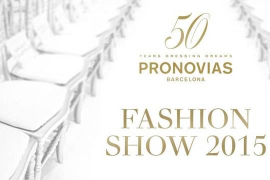 Desfile Pronovias 2015 em directo 