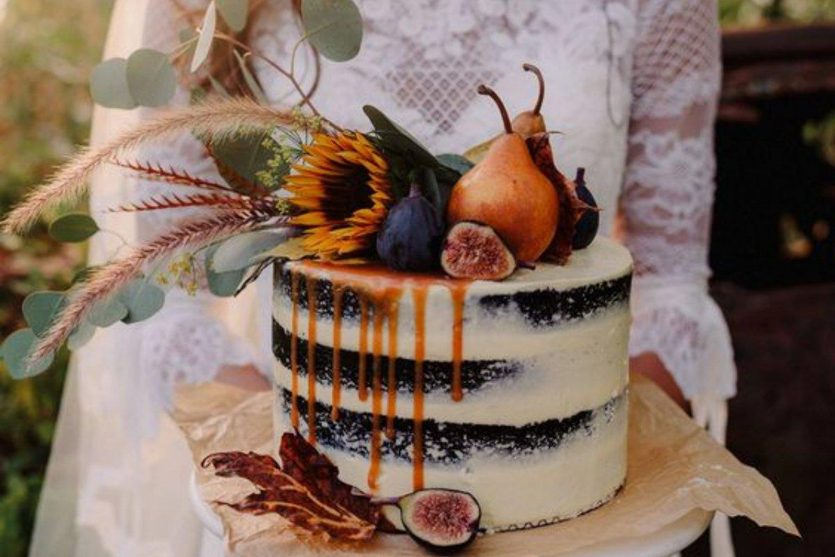 Tendências de bolo de casamento 2023, bolo masculino moderno