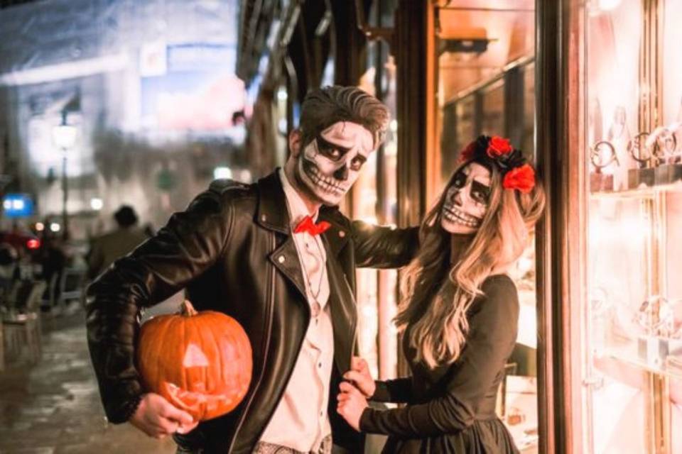 20 ideias criativas de fantasias de casal para celebrar o Halloween