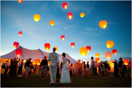 Lanternas chinesas para o teu casamento: 7 ideias de decoração