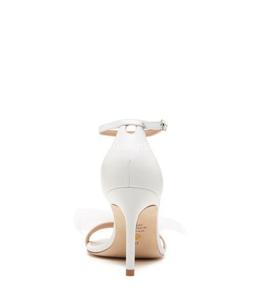 NUDISTCURVE 85 BOW SANDAL, Stuart Weitzman