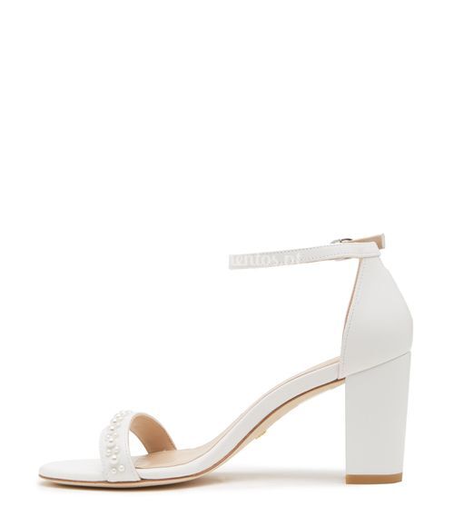 NEARLYNUDE DEMIPEARL SANDAL, Stuart Weitzman