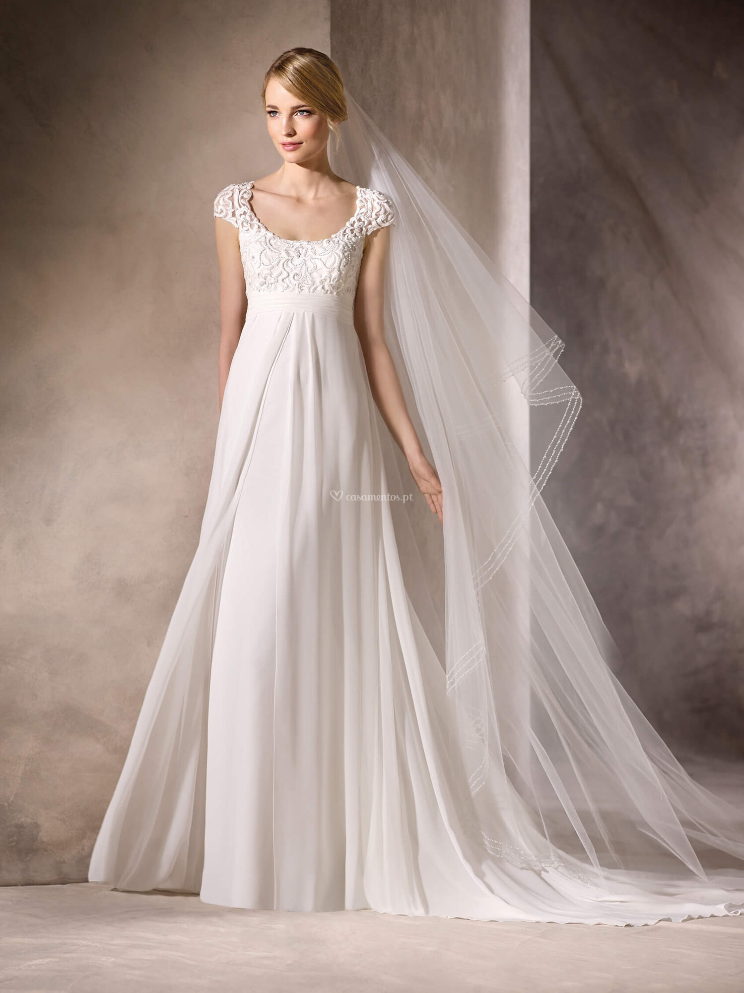 Vestido Noiva Sposa henia