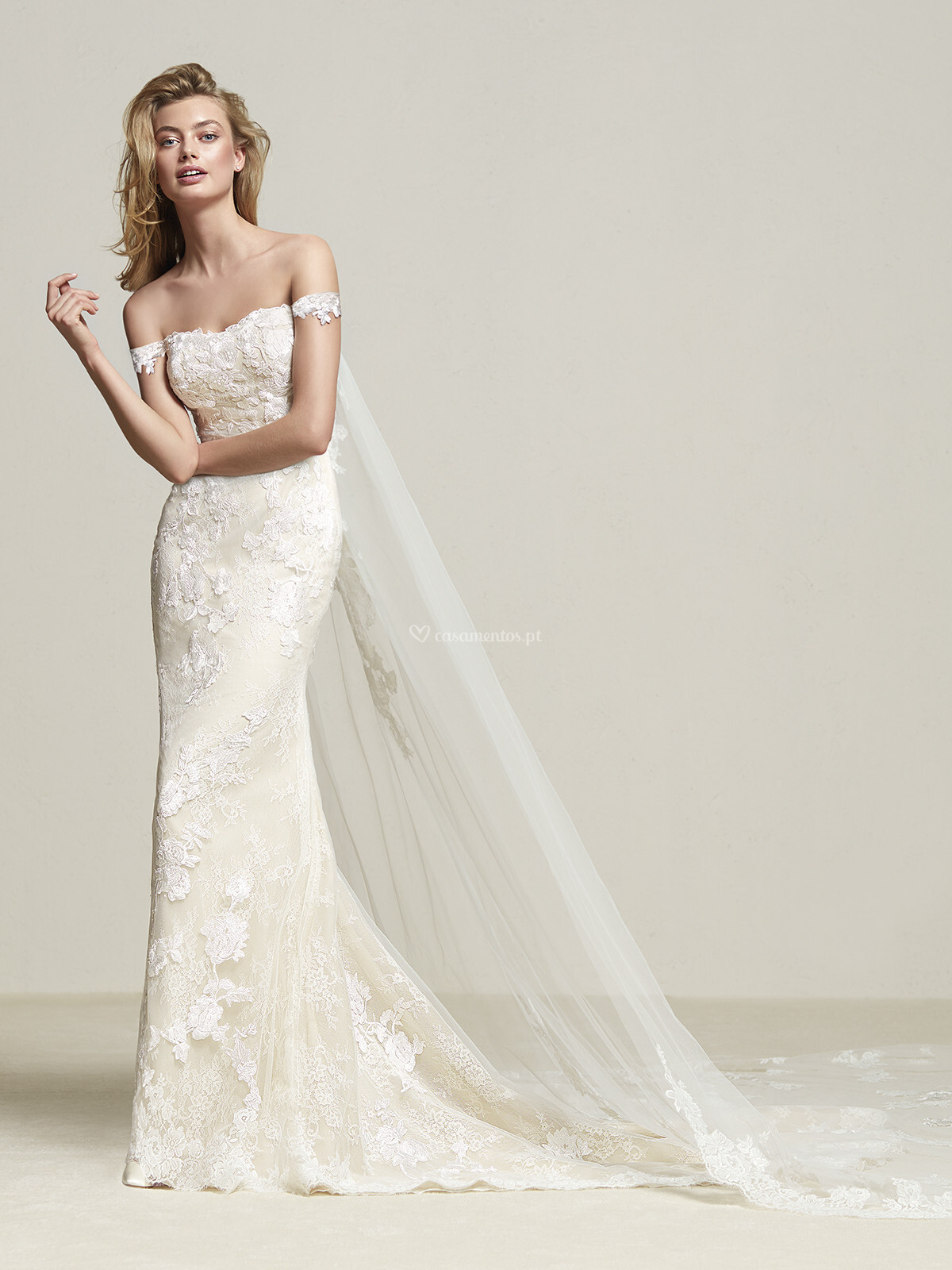 Vestido De Noiva De Pronovias Dria