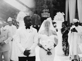 O casamento de Oyinlola e Raphael