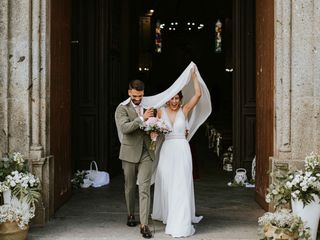 O casamento de Cristiana e Bruno