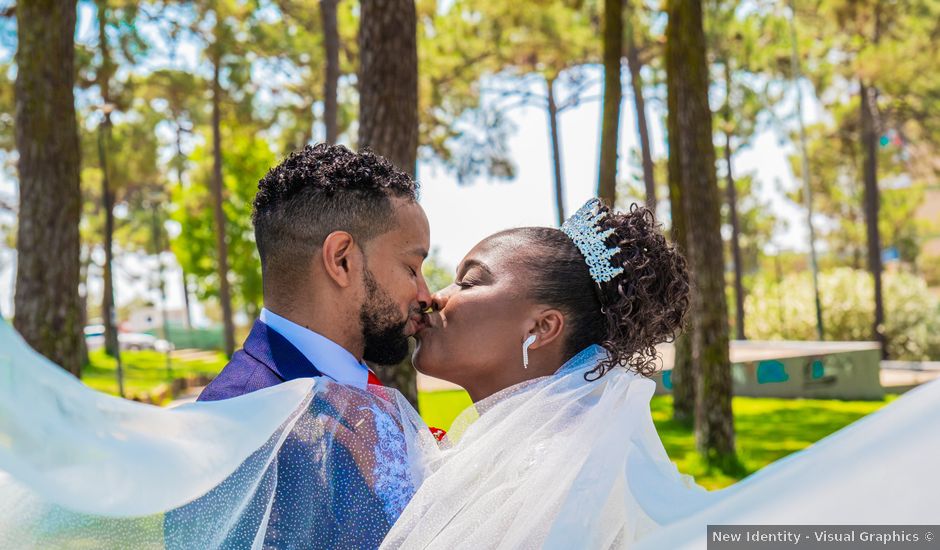 O casamento de Luis e Mierla (Ju) em Fernão Ferro, Seixal