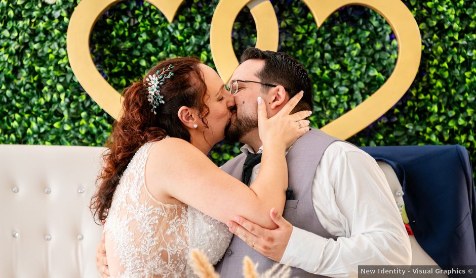 O casamento de André e Rita em Fernão Ferro, Seixal