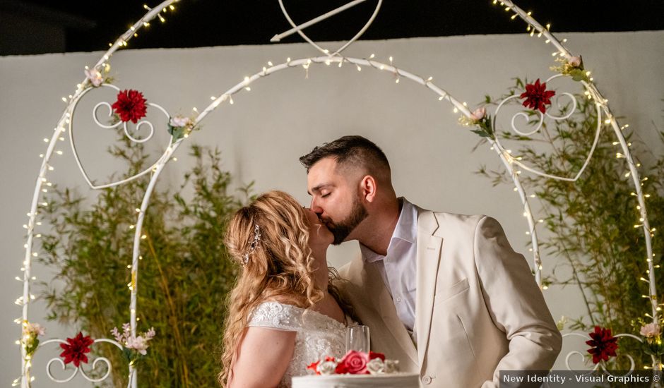 O casamento de Tiago e Daniela em Charneca de Caparica, Almada