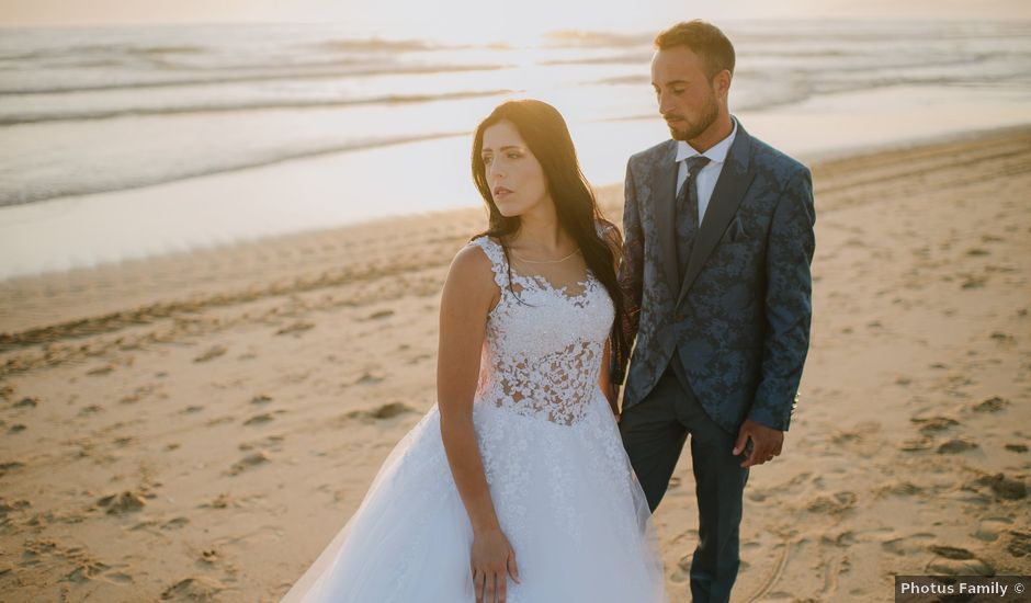 O casamento de Tiago e Marta em Santo António da Charneca, Barreiro