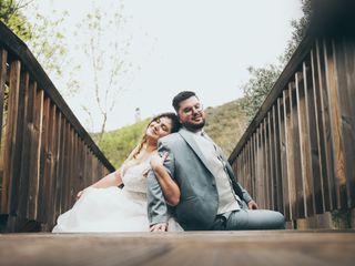 O casamento de Lea e Mathieu