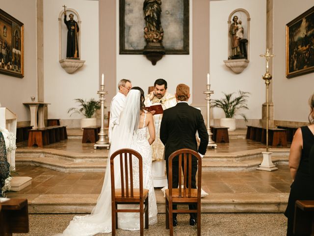 O casamento de Federico e Melanie em Algarvia, São Miguel 40