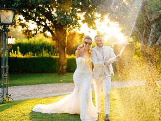 O casamento de Elodie e Stephane