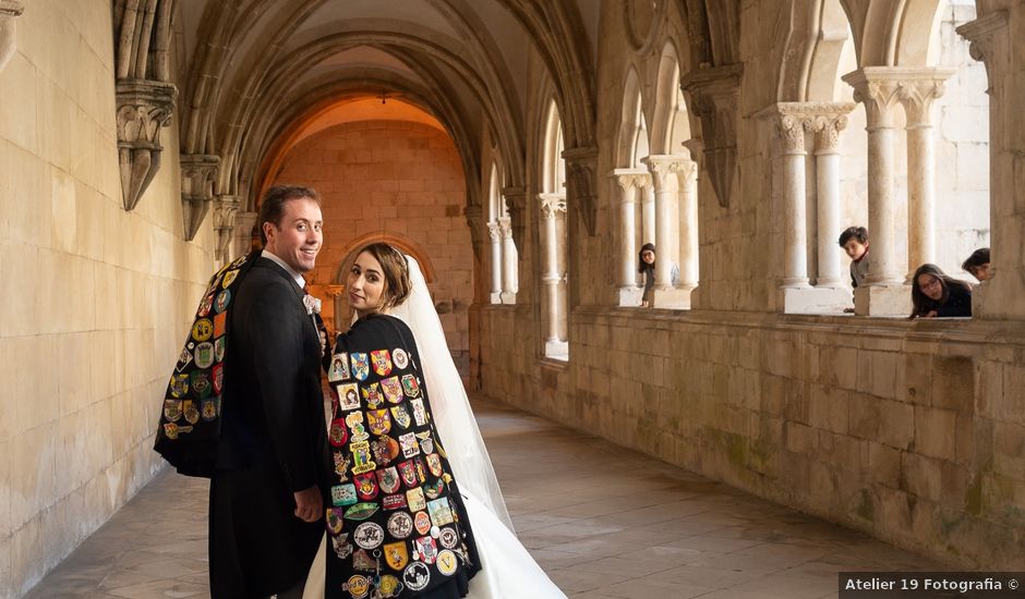 O casamento de Carlos e Sara em Alcobaça, Alcobaça