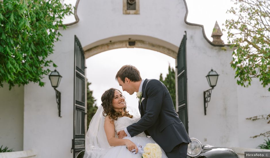 O casamento de Diogo e Margarida em Olhalvo, Alenquer