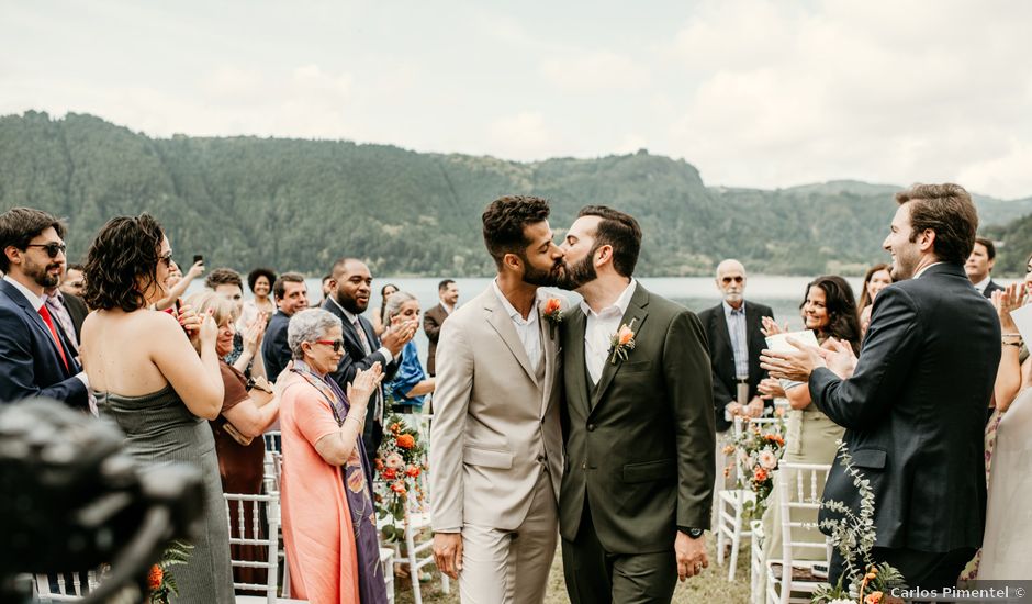 O casamento de Lucas e Vicente em Furnas, São Miguel