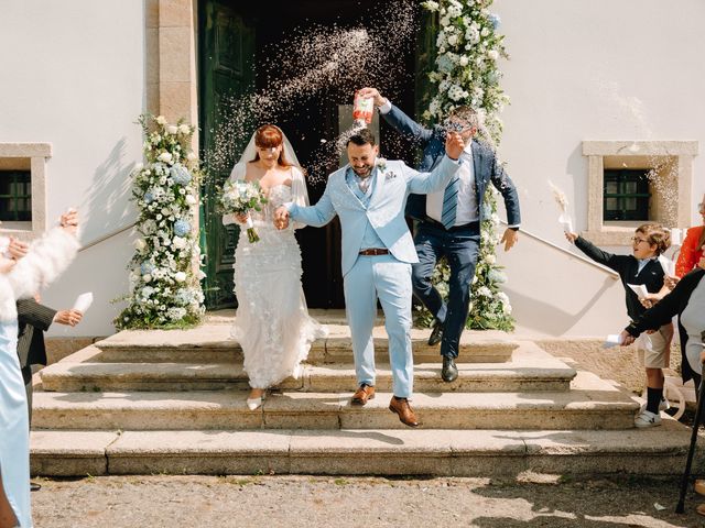 O casamento de André e Ana em Ansiães, Amarante 43