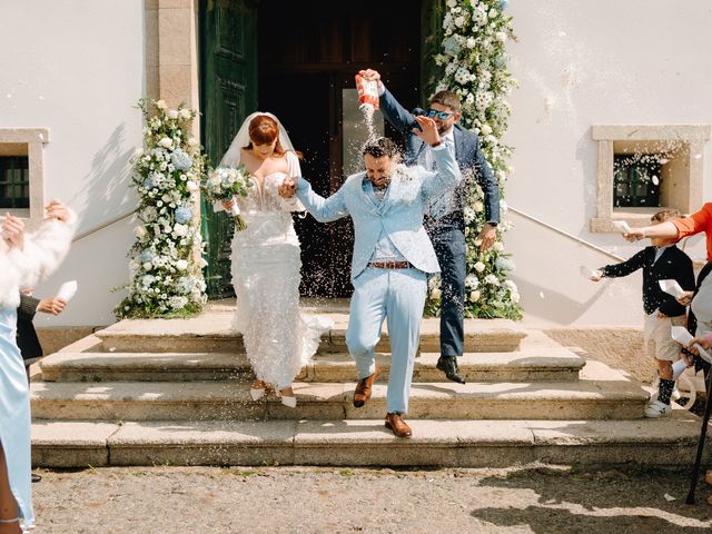 O casamento de André e Ana em Ansiães, Amarante 44