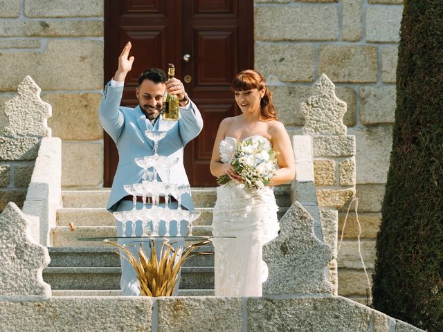 O casamento de André e Ana em Ansiães, Amarante 54