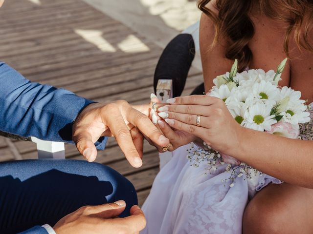 O casamento de Flávio e Denise em Fonte da Telha, Almada 16