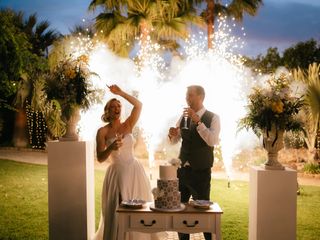 O casamento de Rachel e Calum