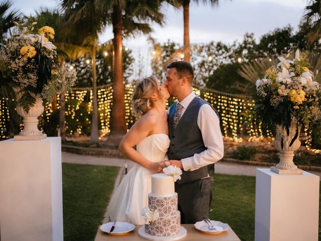 O casamento de Calum e Rachel em Quarteira, Loulé 120