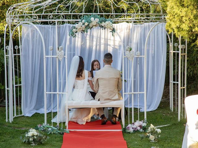 O casamento de Carlos e Marta em Fernão Ferro, Seixal 125