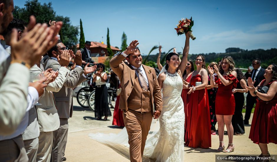 O casamento de Rodrigo e Cidália em Alcobaça, Alcobaça