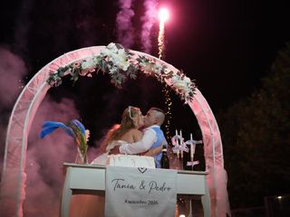 O casamento de Tânia e Pedro