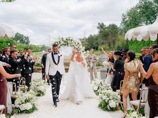 O casamento de Bethan e Giulio