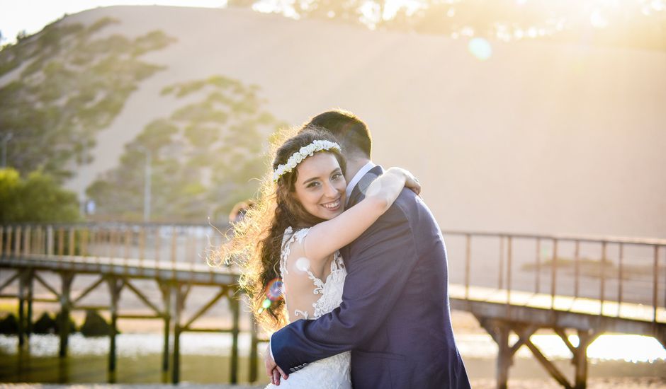 O casamento de Bruno e Marta em São Martinho do Porto, Alcobaça