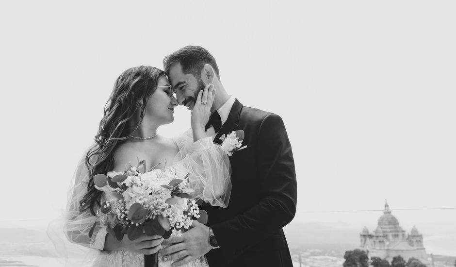 O casamento de Fabio e Luisa em Balazar, Póvoa de Varzim