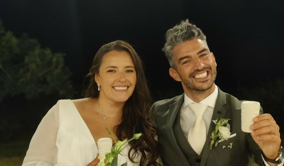 O casamento de David  e Florence  em Santo Estevão, Tavira