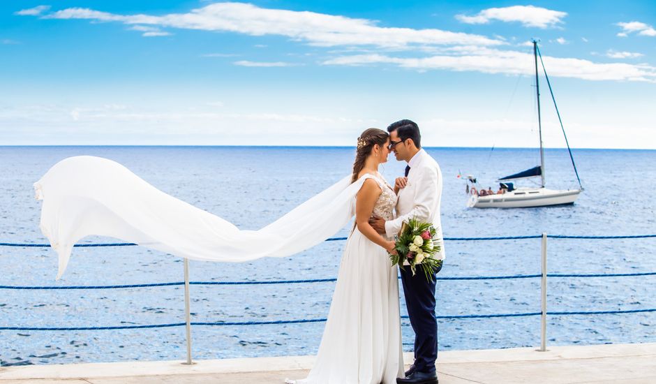 O casamento de Andrés e Helena em Funchal, Madeira