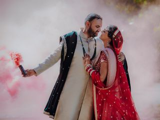 O casamento de Harshini e Arjun