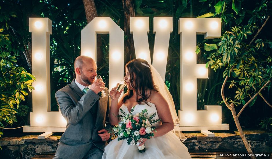 O casamento de Sónia e Chris em Funchal, Madeira