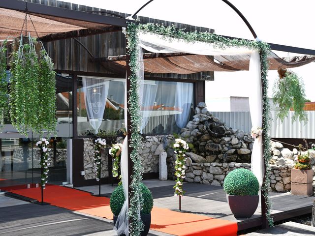 O casamento de Eduardo e Teresa em Fernão Ferro, Seixal 4